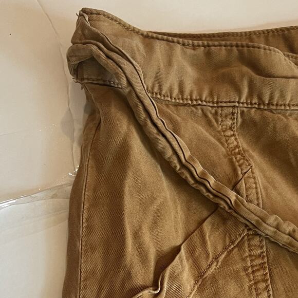 Long Maeve Womens the Copper Cotton Button Safari Midi Skirt - Med - Picture 7 of 16